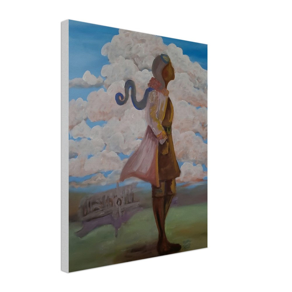 Bessie Coleman Canvas Print 16 x 20