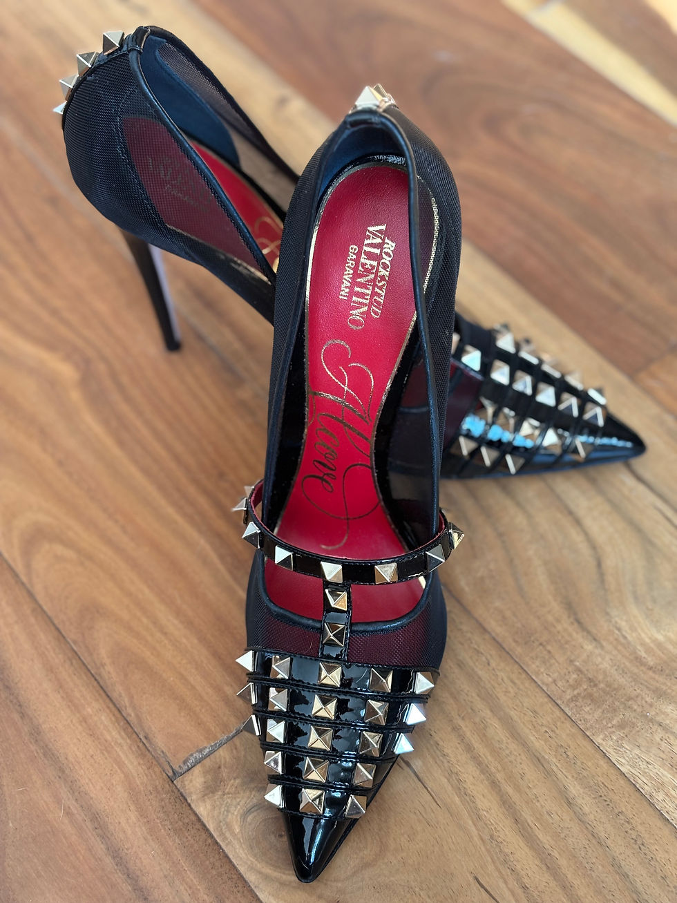 Valentino Rock Stud Stilettos