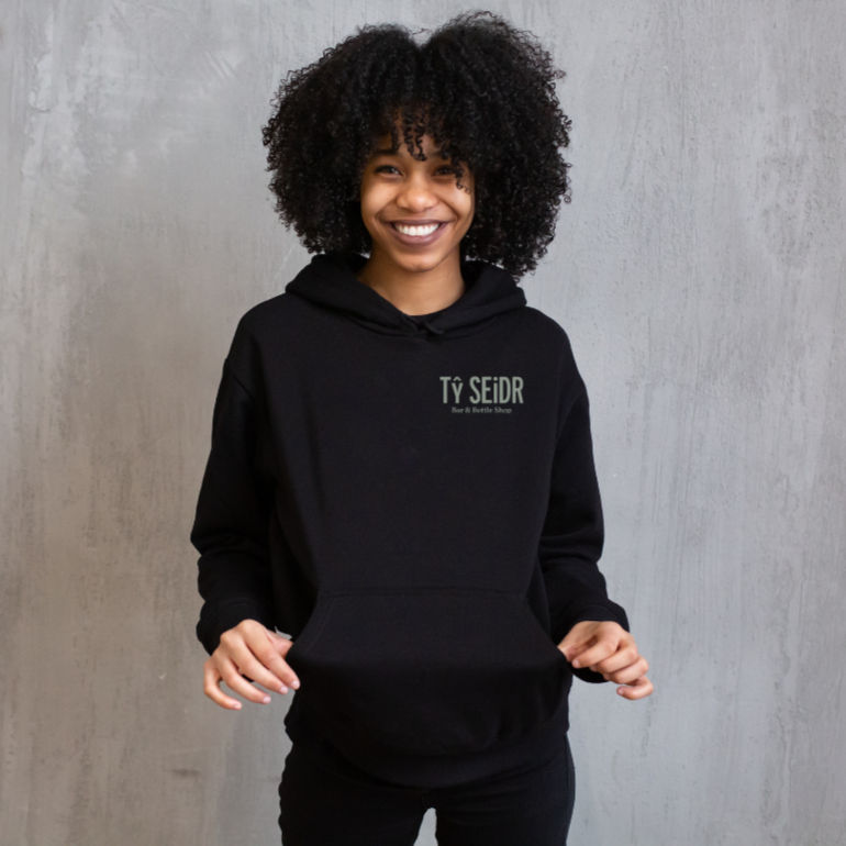 Thumbnail: Tŷ Seidr Hoodie - Black