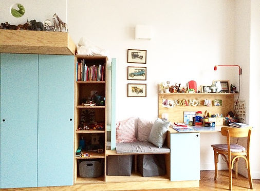 Lit sur mesure pour chambre d'enfant