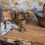 Miniature : 5 mazagrans en grès pyrité