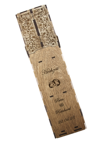 Weingeschenkbox Hochzeitsgeschenk