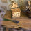 Miniature : Boîte à sel en bois rustique