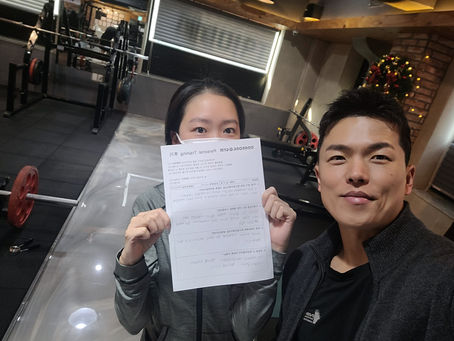 진안동헬스장, 진안동PT 따봉짐 안유진님 피티후기