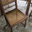 Miniature : Chaise style Louis XVI en cannage