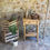 Miniature : Petit meuble d'appoint en sapin
