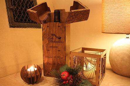 Weinbox personalisiertes Weihnachtsgeschenk