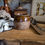 Miniature : Joli pot à anse / grand mug bicolore 