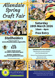 Spring Craft Fair 2026