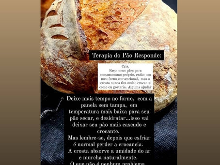 COMO OBTER UMA CROSTA MAIS GROSSA E CROCANTE?