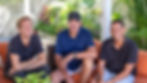 Dakota Ross from left to right - Alex Weetch, Luis Fuentes, Kodi Lewis