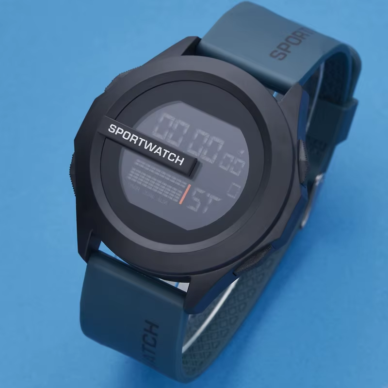 Thumbnail: Sport Electronic Watch for Man Luxury Digital Wristwatch Stopwatch Luminous with