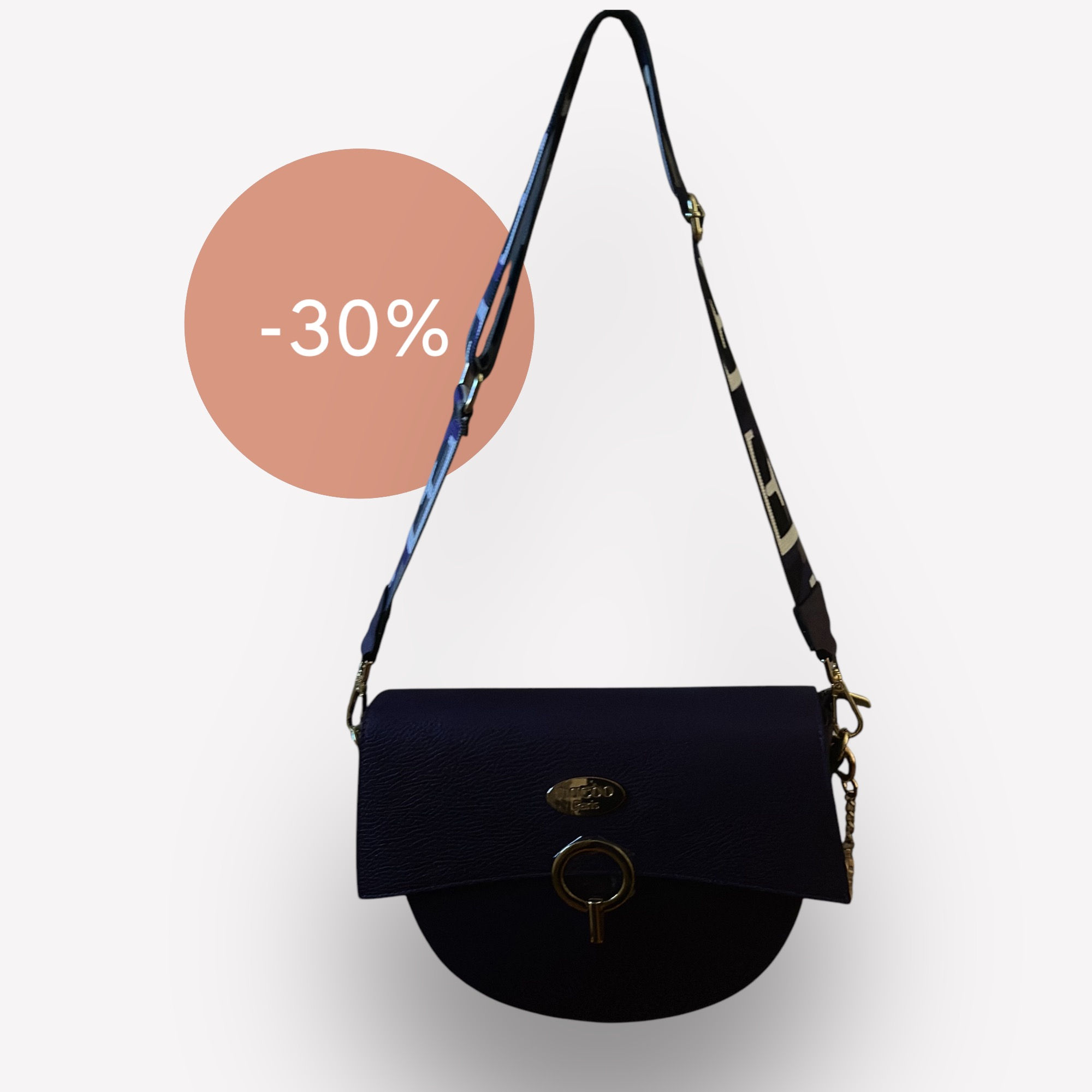 SAC À MAIN LUNE EN CUIR
