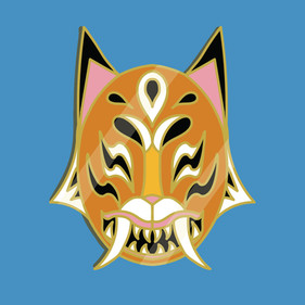 Tiger Oni Mask