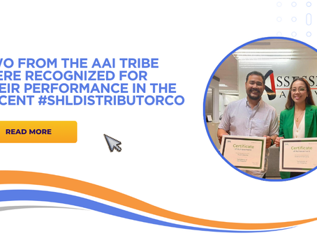 two from the AAI Tribe were recognized for their performance in the recent #SHLDistributorCo
