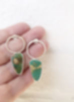 Thumbnail: Cerrillos Turquoise Earrings