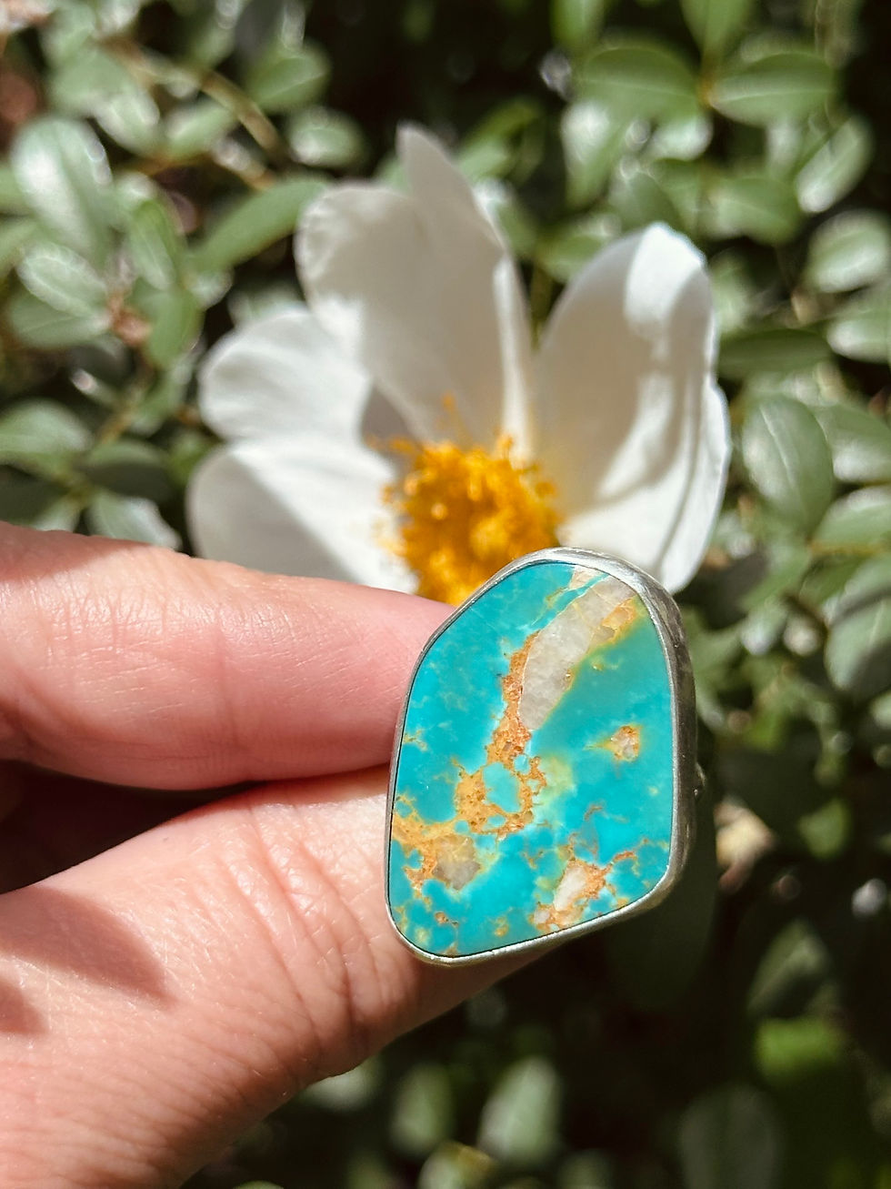 Thumbnail: Deep Sea Gemmy Turquoise Ring