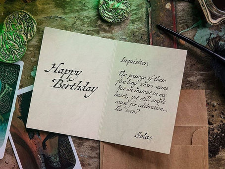 Happy Birthday, Dragon Age: Inquisition