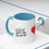 Thumbnail: Messy Heart Love lights up the world - Accent Coffee Mug (11, 15oz)