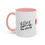Thumbnail: Messy Heart Love lights up the world - Accent Coffee Mug (11, 15oz)