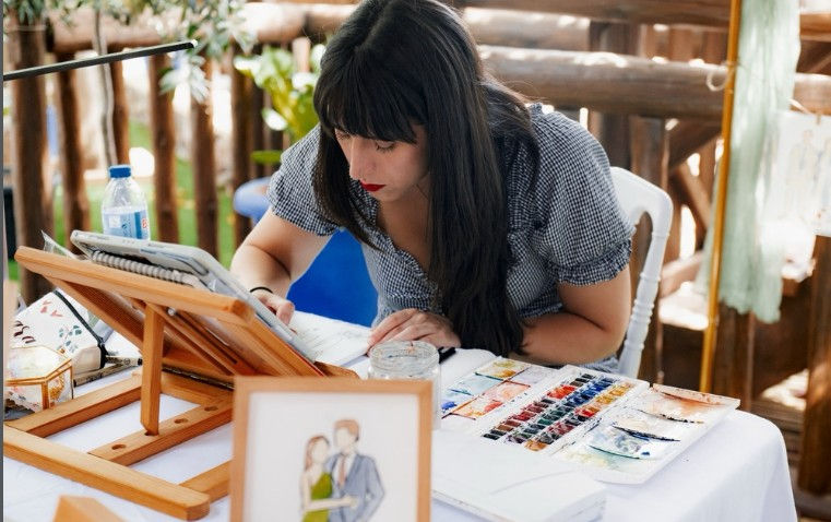 ilustradora para bodas en castellon