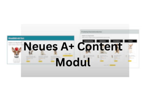 Neues Amazon + Content Feature Enhanced Brand Content