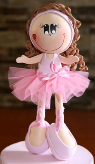 fofuchas bailarinas con tutu