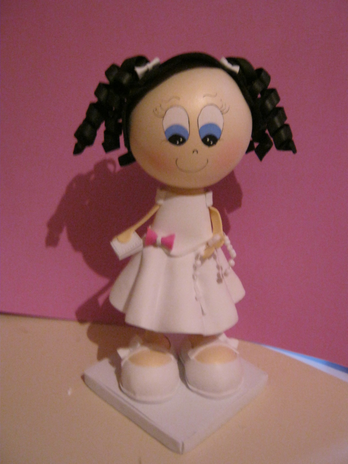 muñecas fofuchas en foami