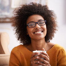 Fille souriante