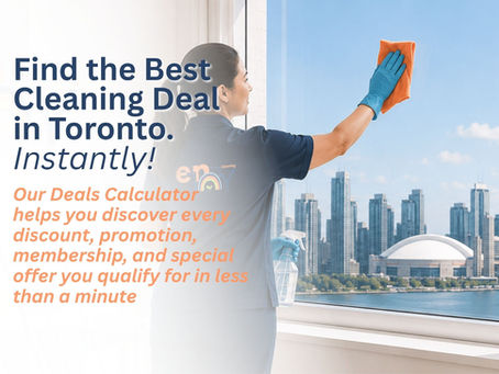 Toronto House Cleaning Deals | Find Your Best Discount