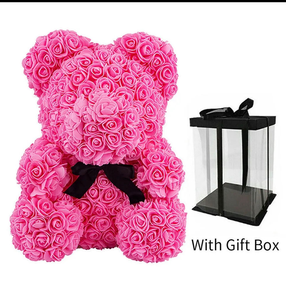 Thumbnail: Big Rose Teddy Bear