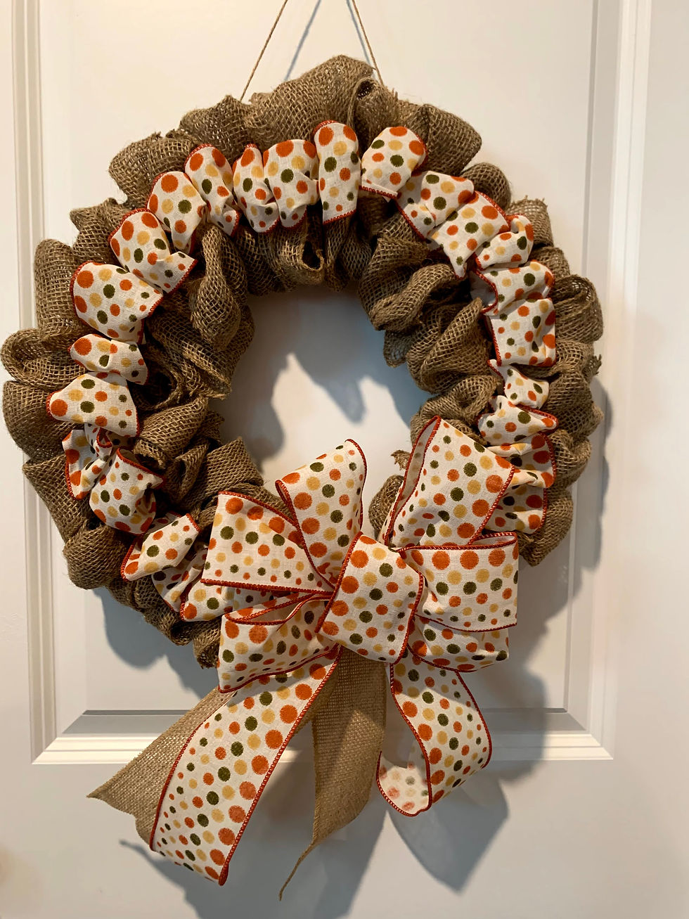 Thumbnail: Farmhouse Burlap & Polka Dots