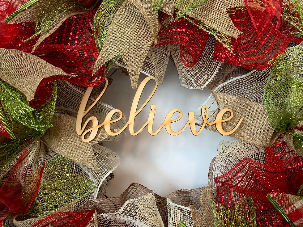 Thumbnail: Believe in Christmas Wreath