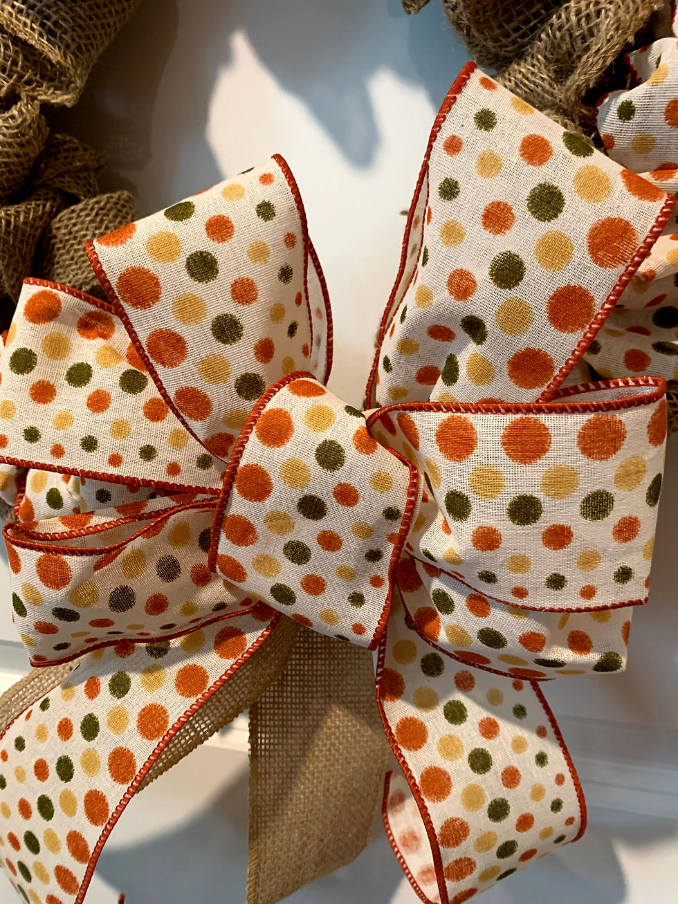 Thumbnail: Farmhouse Burlap & Polka Dots