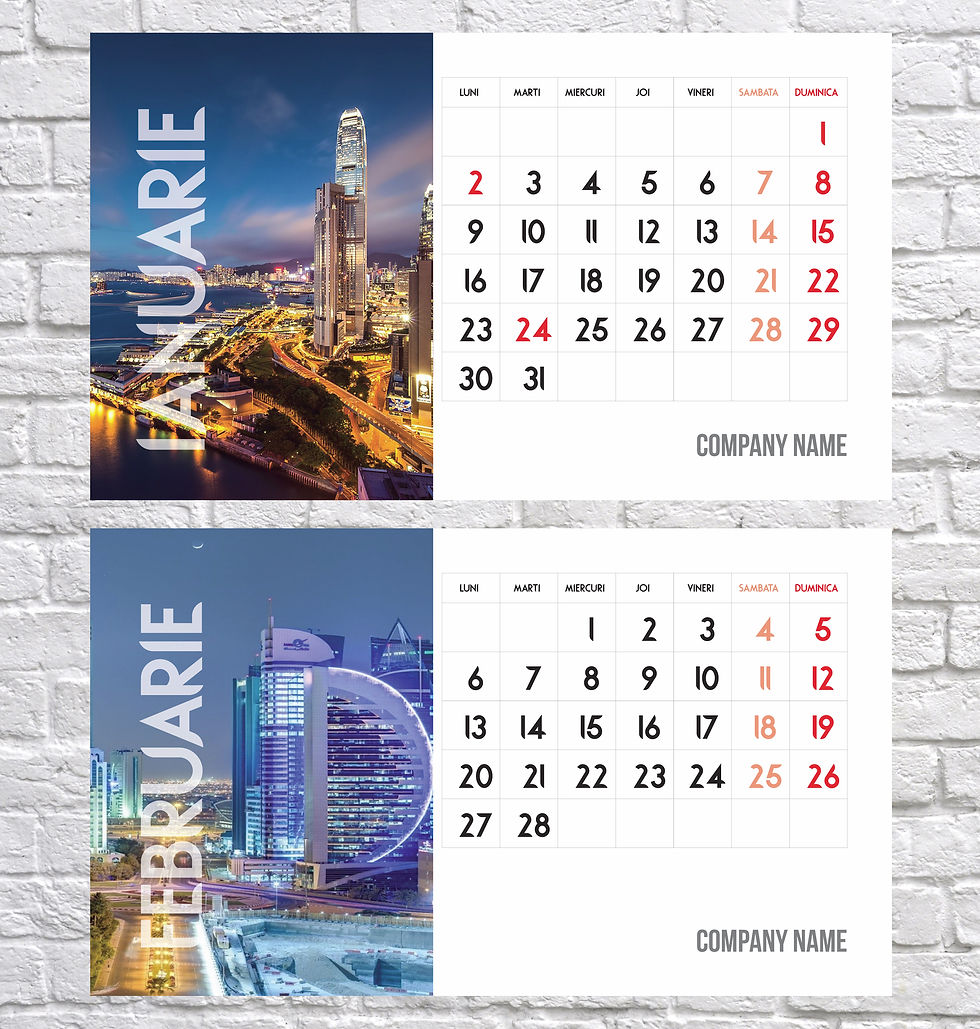 Miniatură: Calendar - City Lights