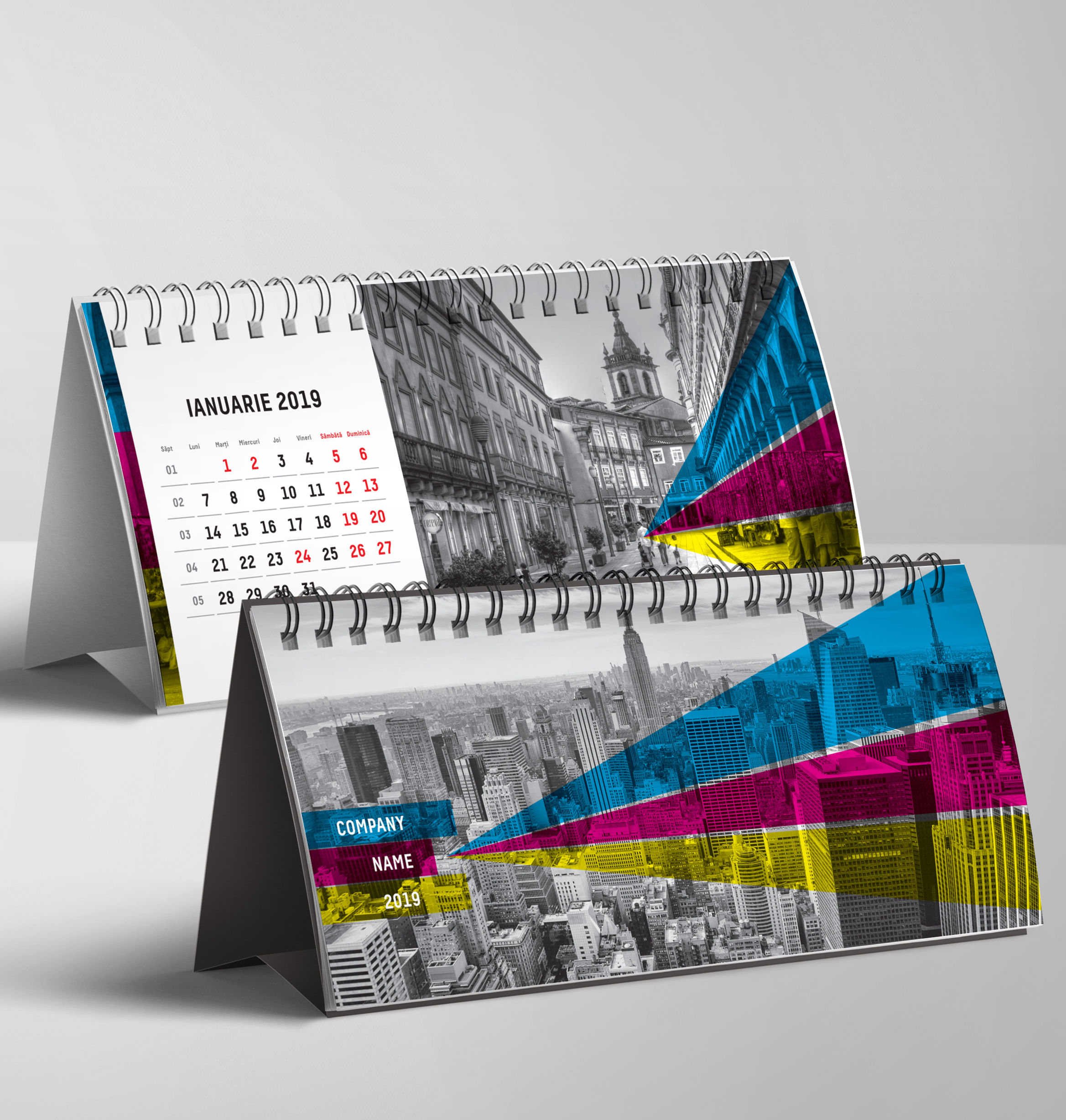 Calendar Benzi tricolore