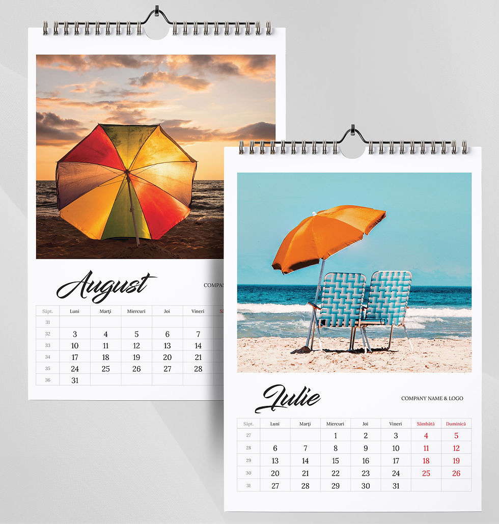 Miniatură: Calendar Umbrele