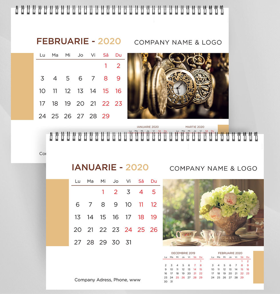 Miniatură: Calendarul Vintage
