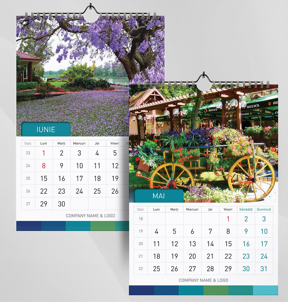 Miniatură: Calendar Parcuri, Gradini