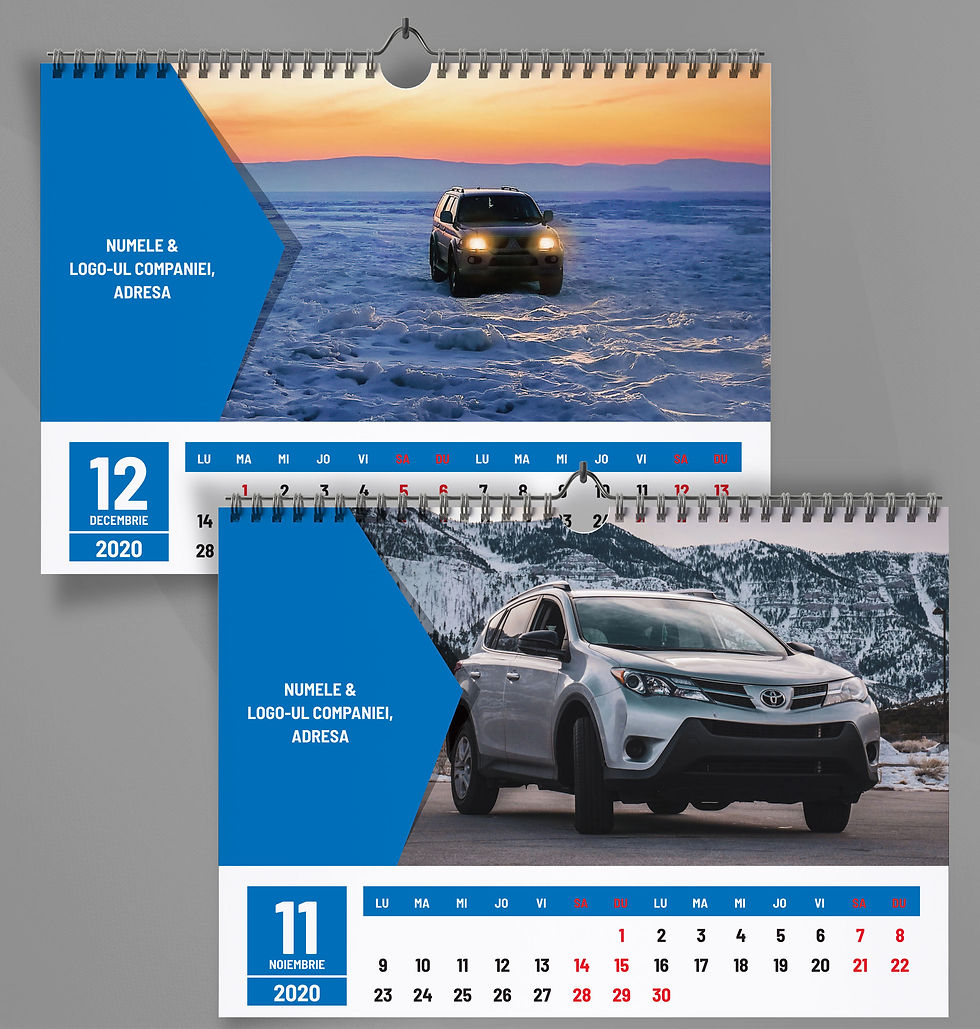 Miniatură: Calendar Masini