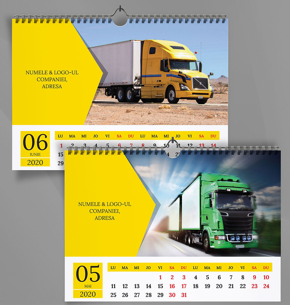 Miniatură: Calendar Camioane