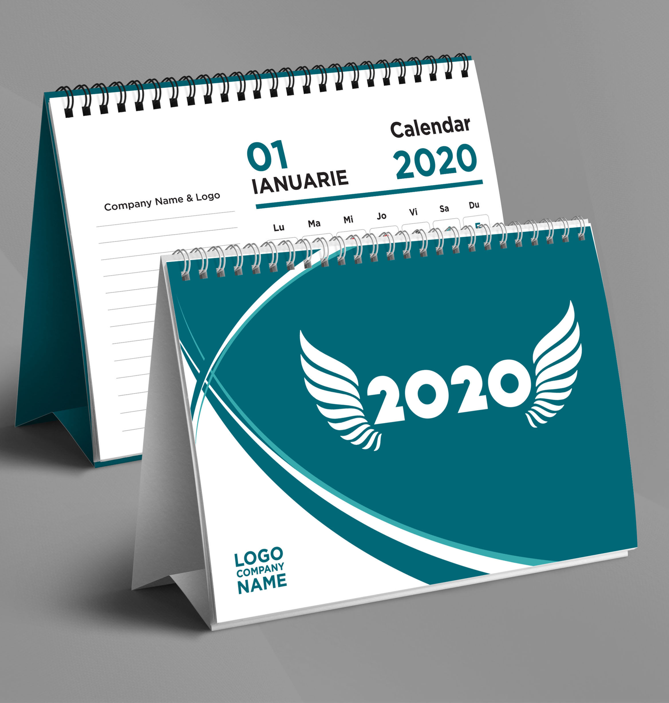 Calendarul fara imagini