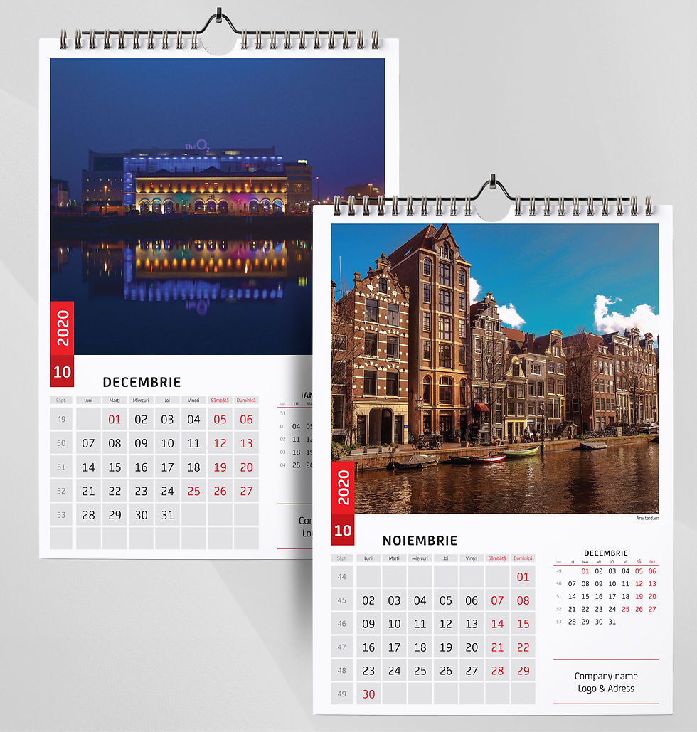 Miniatură: Calendar Capitalele Europei
