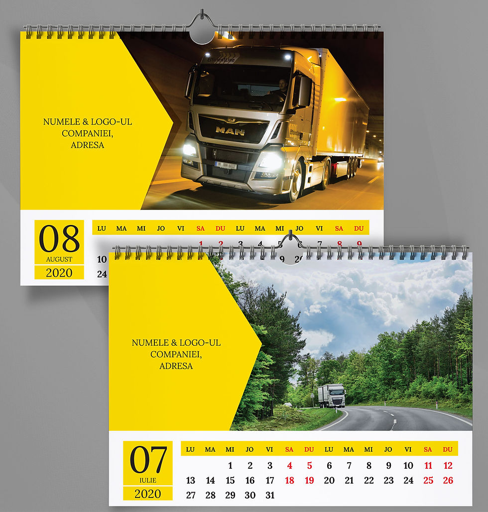 Miniatură: Calendar Camioane