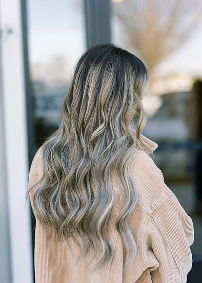 Becky Brackett Collective hair extension and color