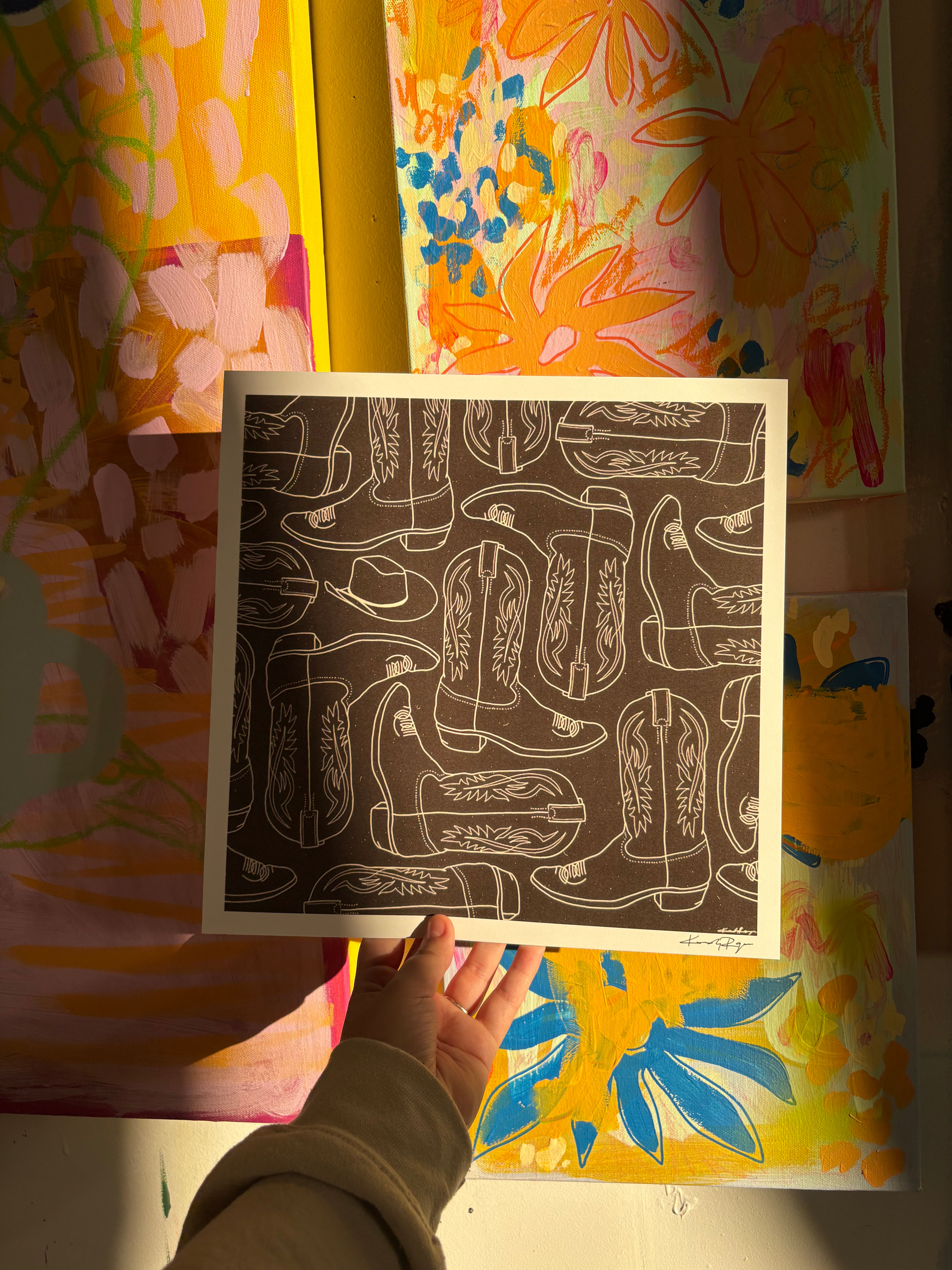 Made For Walkin' Art Print