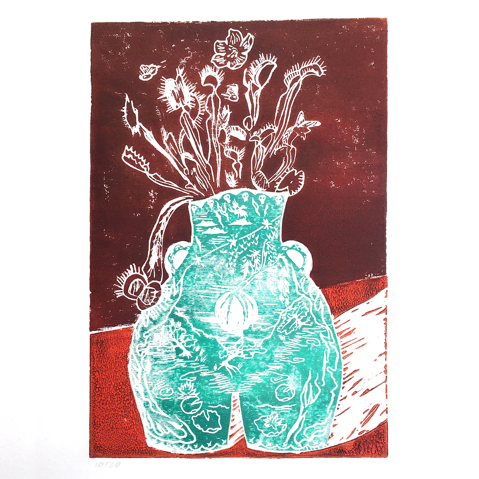 Thumbnail: 'Love Handles' A3 Tricolour
