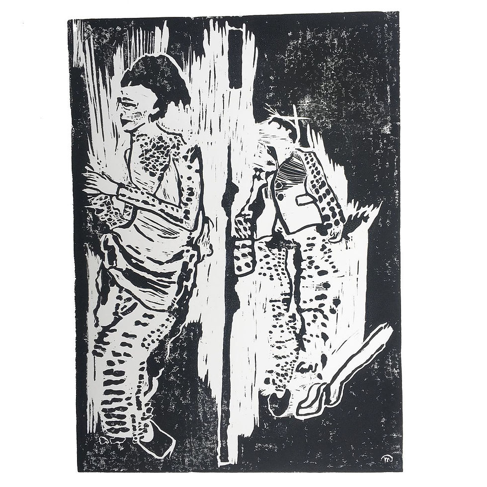 Thumbnail: 'Best Foot Forward' A2 Monotone