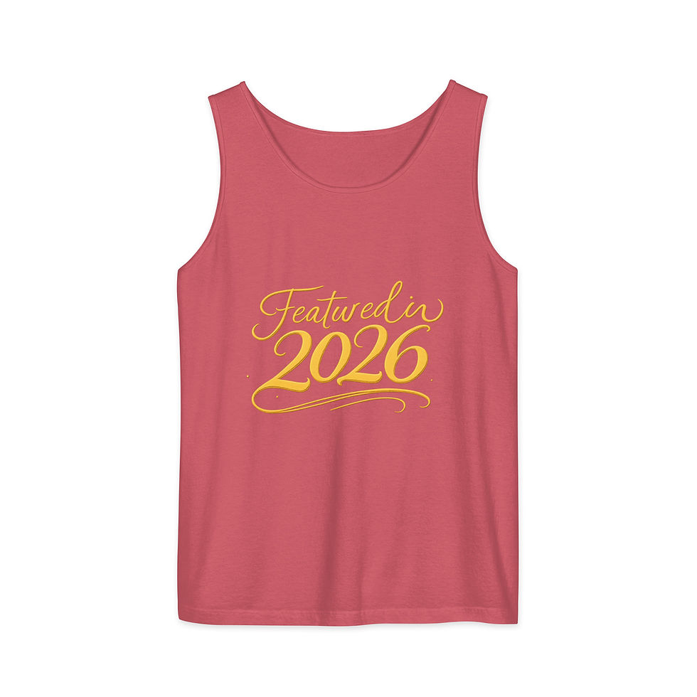 Thumbnail:  New year Unisex tank top