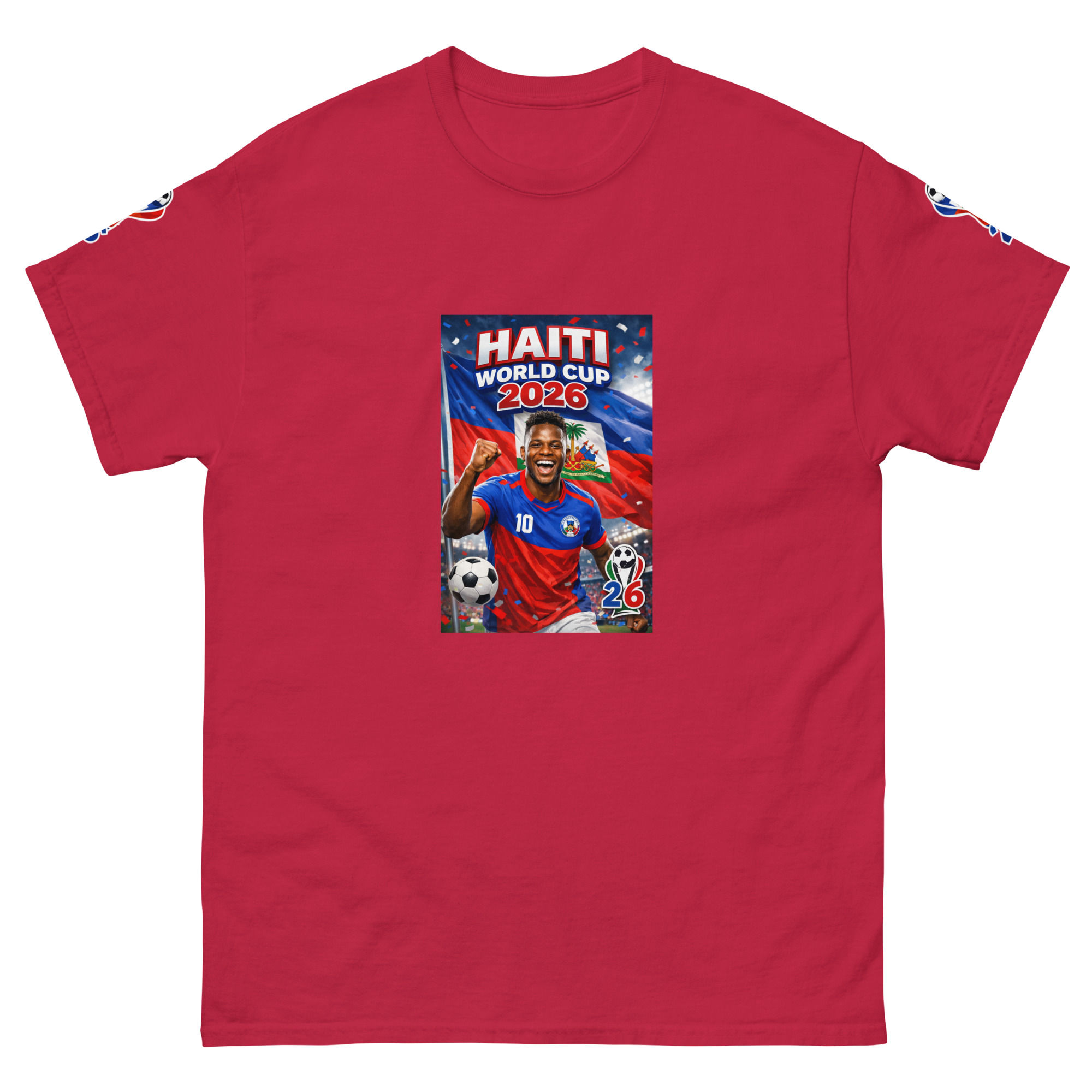Unisex Haiti 2026 world cup tee